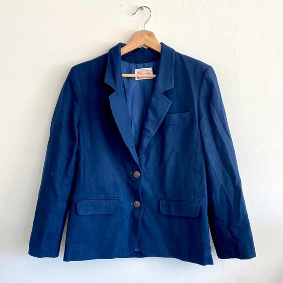 ✨PREPPY TAILORED PENDLETON BLAZER✨with Two-Button Closure - Picture 1 of 7